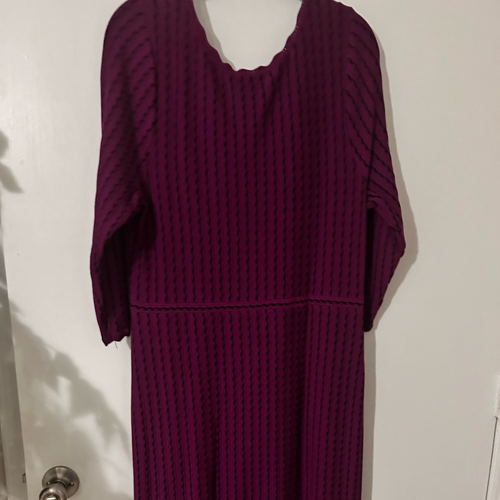Beautiful fit and flare sweater dress👗 is perfect edition to your wardrobe